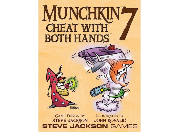 Munchkin 7 Cheat with Both Hands Exp Expansion till Munchkin